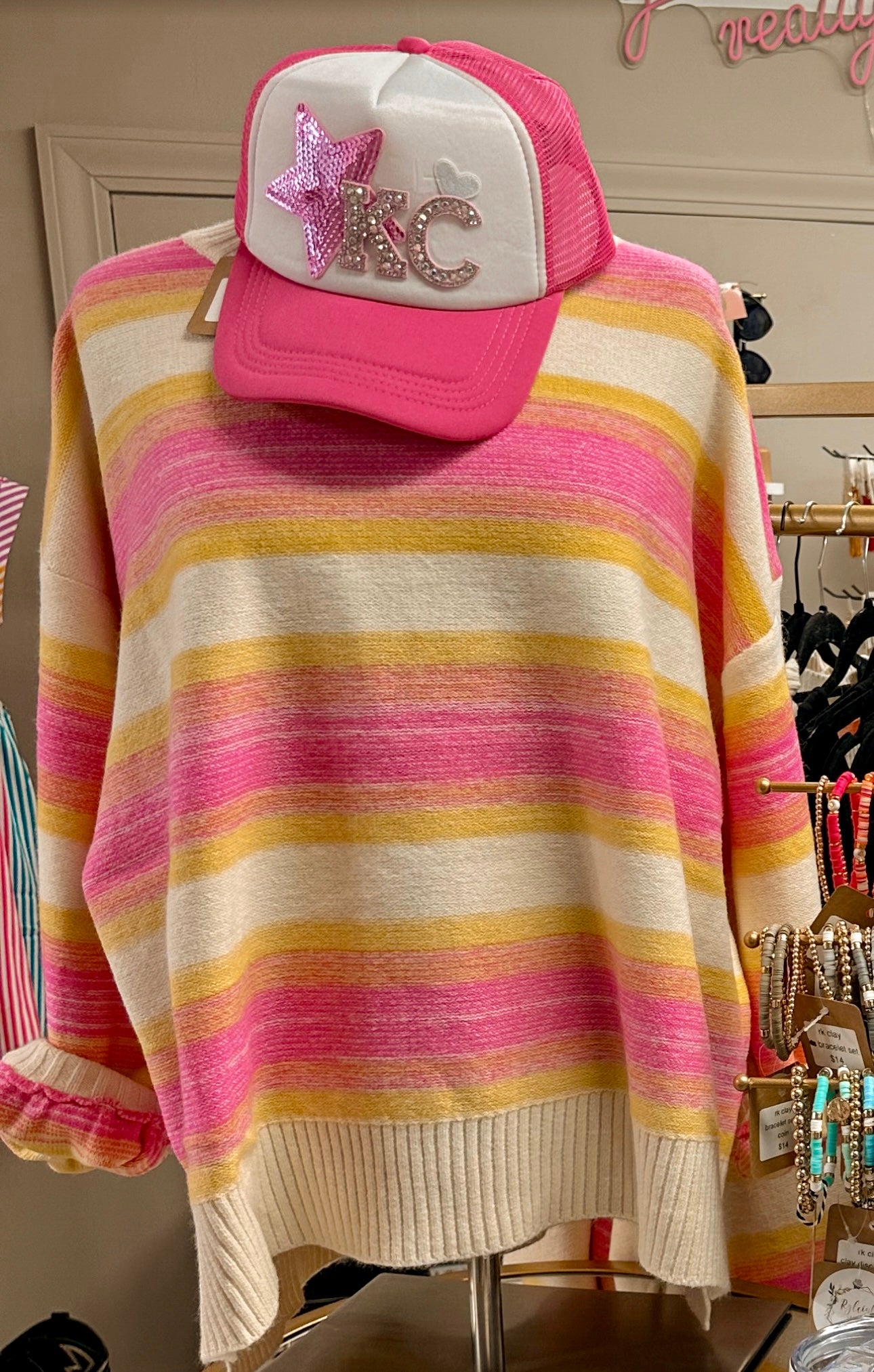 Colorful Striped Sweater