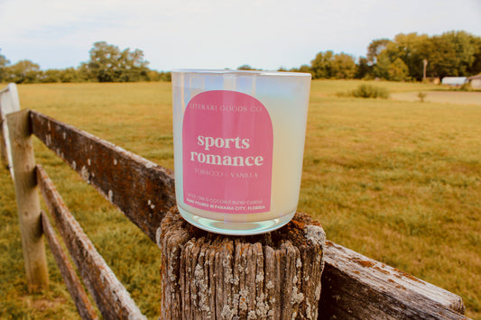 Sports Romance Candle