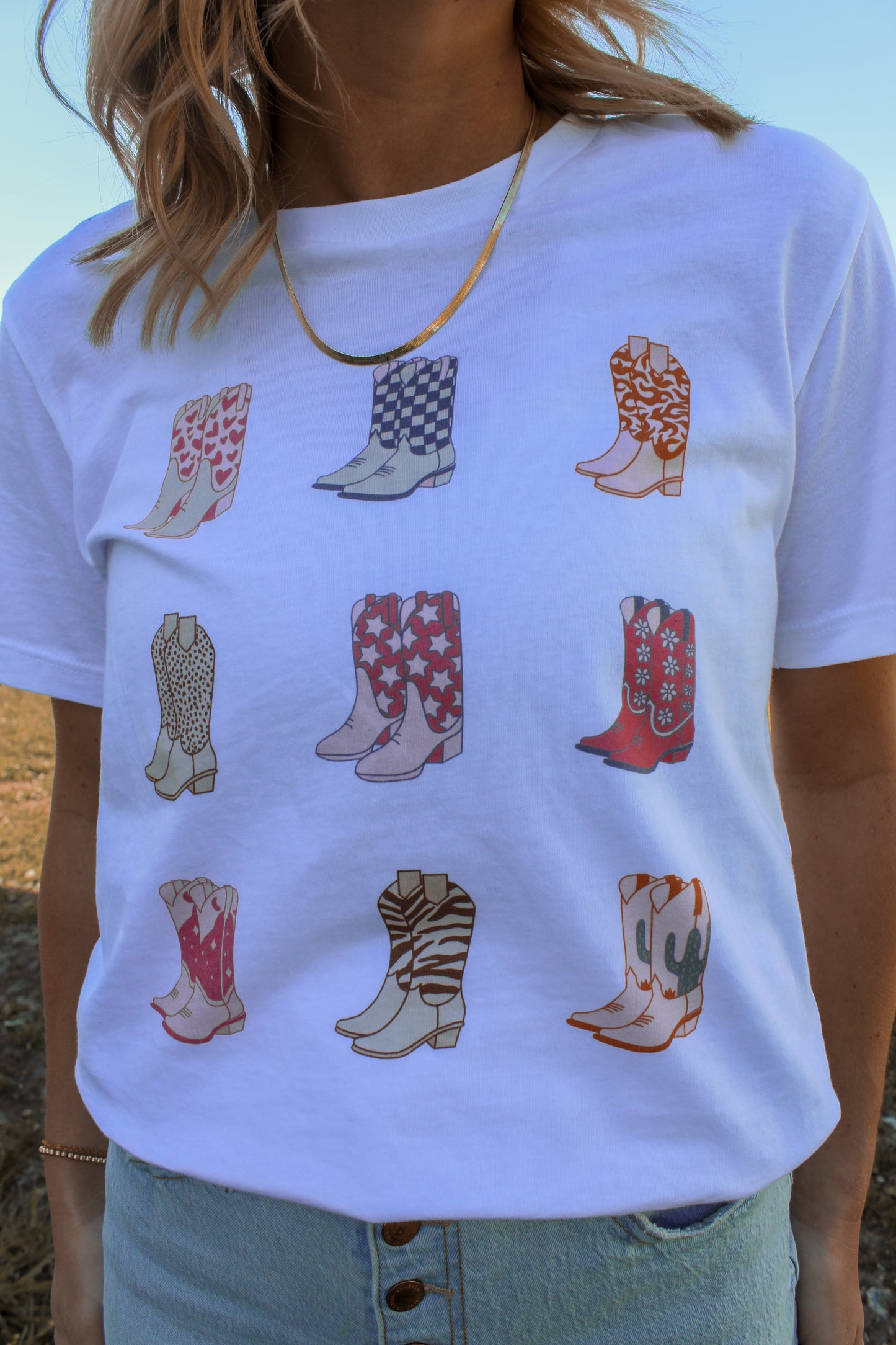 Cowboy Boots Graphic Tee