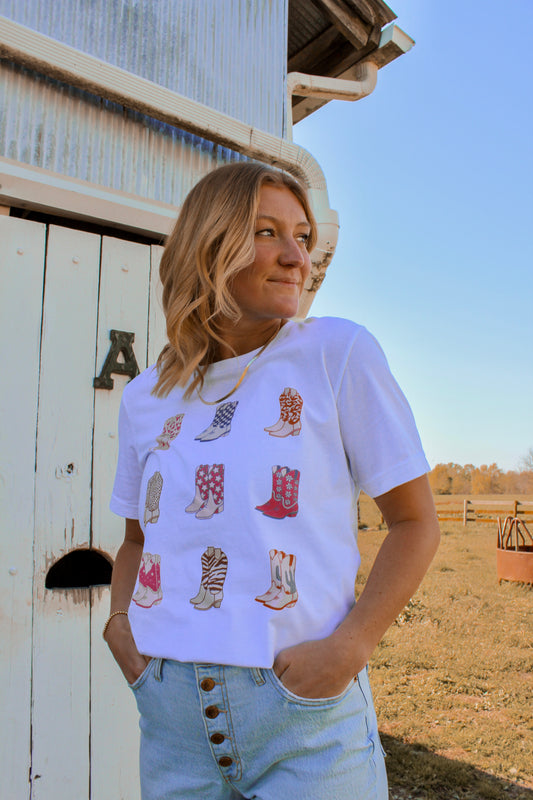 Cowboy Boots Graphic Tee