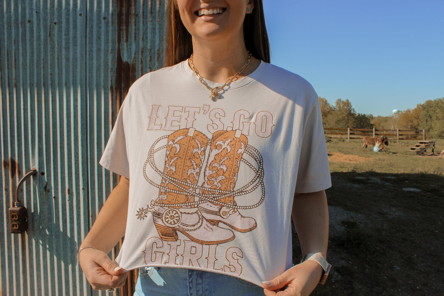 Lets Go Girls Graphic Tee