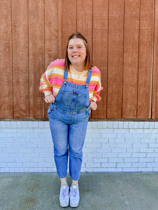 Colorful Striped Sweater