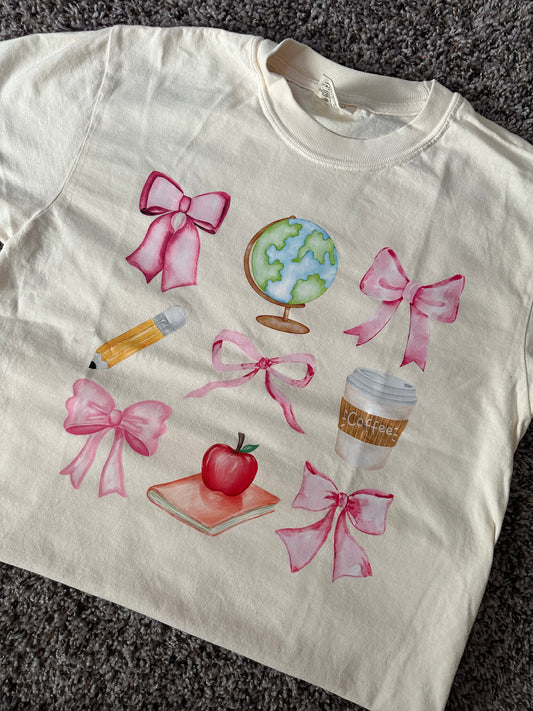 Bow Teacher Tee