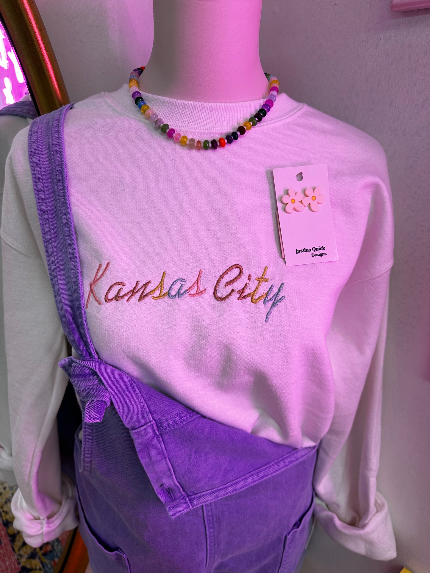 KC Embroidered Sweatshirt