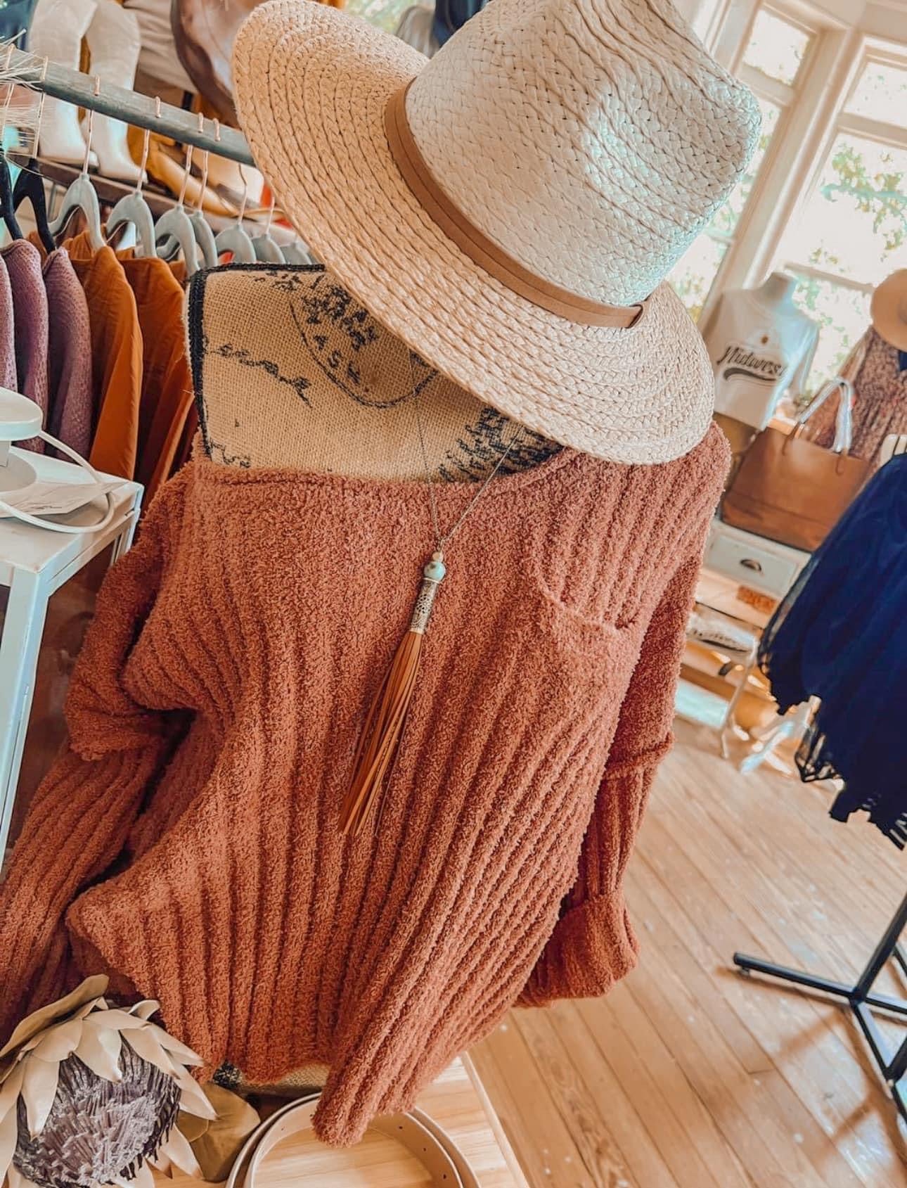 Burnt Topaz Sweater