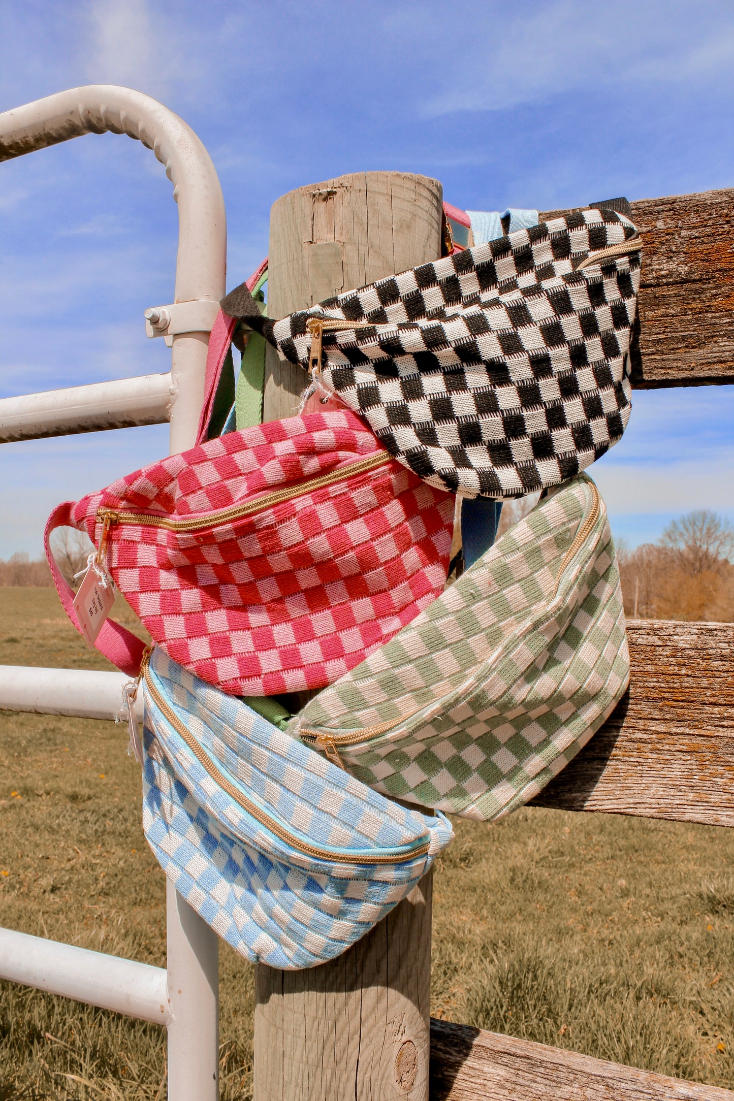 Checkered Bag