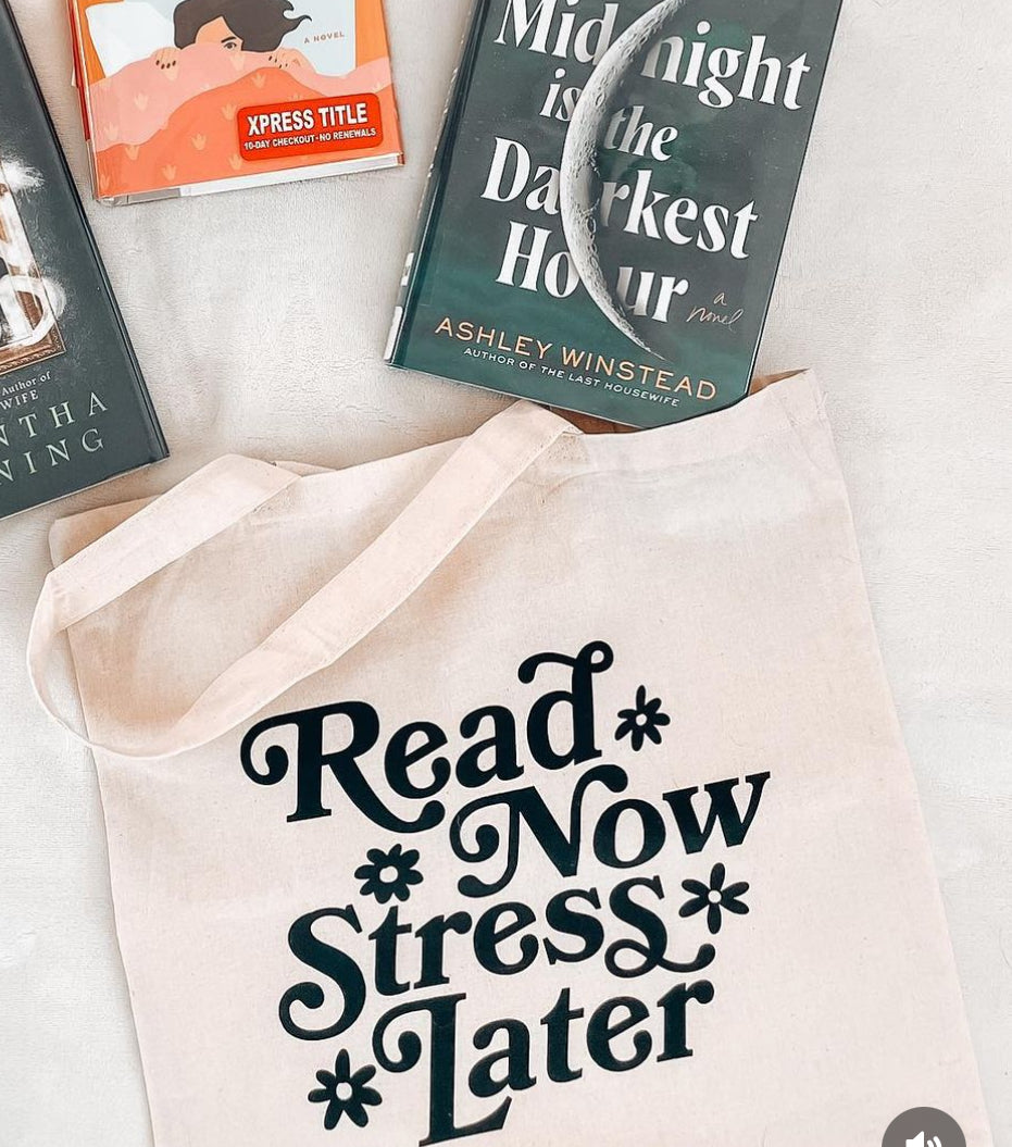 Book Tote Bag